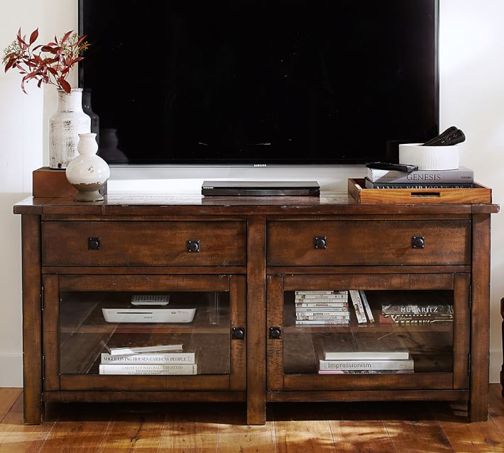 Benchwright TV Stand, Large Pottery Barn - Benchwright TV Stand, Large Pottery Barn