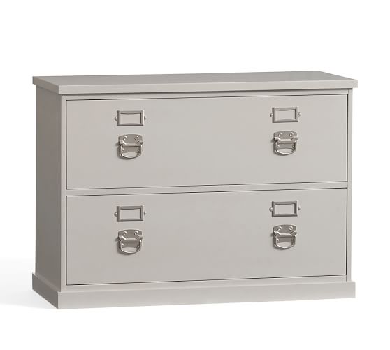 Bedford Lateral File Norfolk Gray Pottery Barn