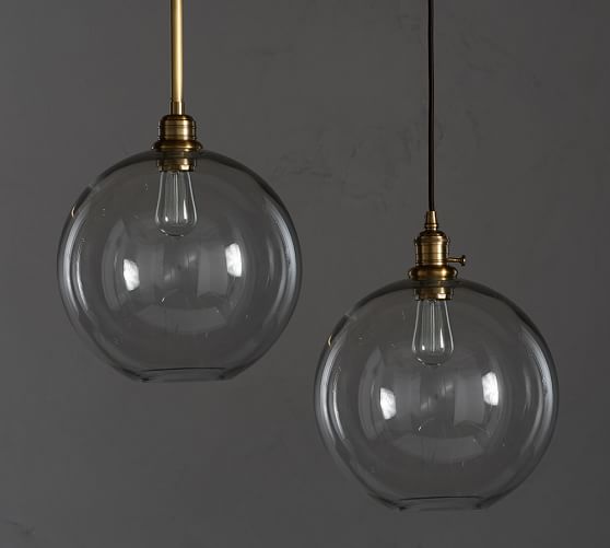 PB Classic Glass Globe Pendant