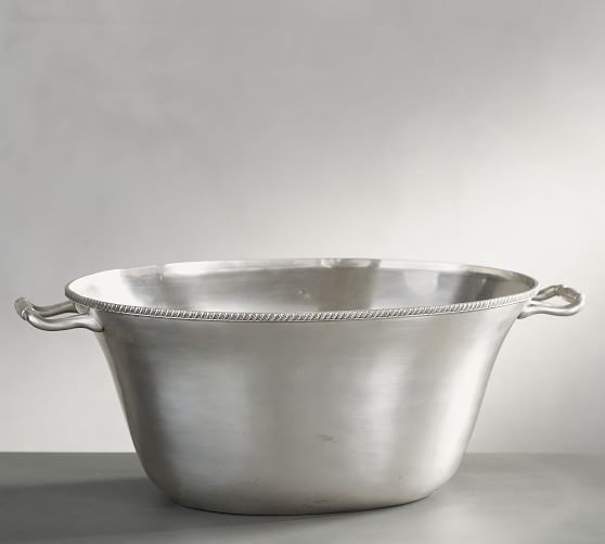 Antique Silver Party Bucket Pottery Barn