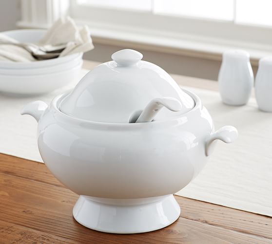 Great White Soup Tureen Pottery Barn