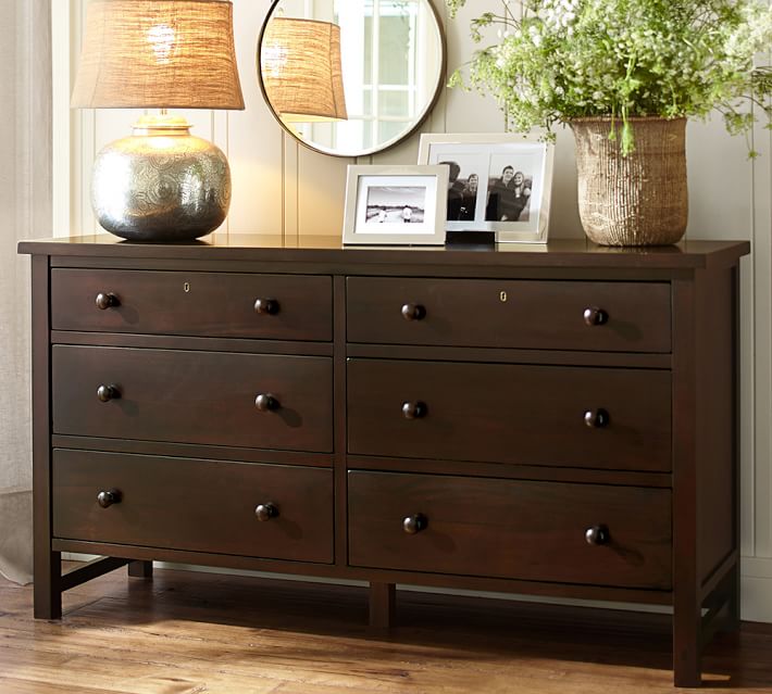 Farmhouse Extra Wide Dresser Pottery Barn
