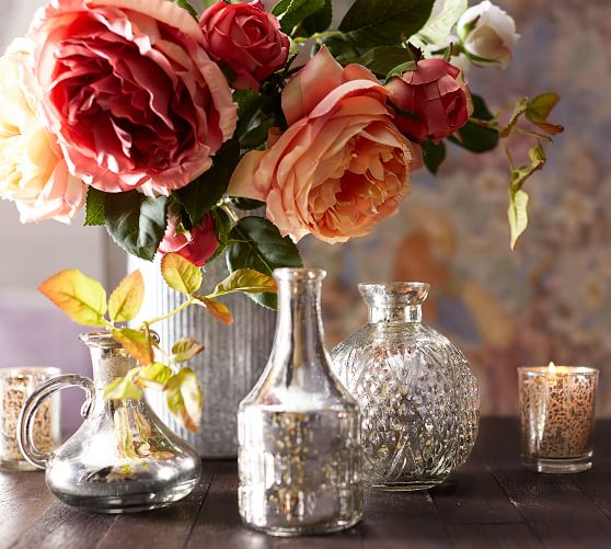 Eclectic Mercury Bud Vases Set of 3 Pottery Barn