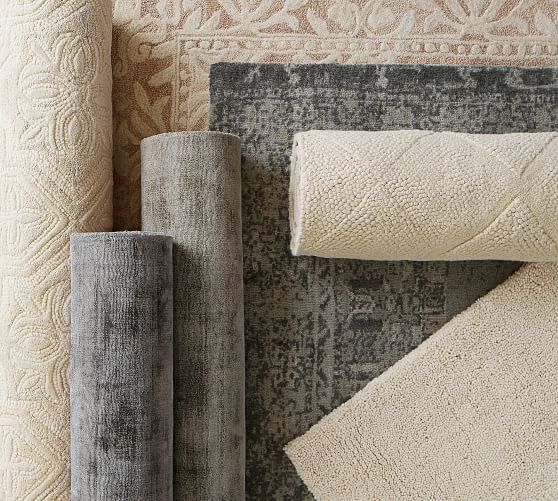 Jada Viscose Rug Fawn Pottery Barn