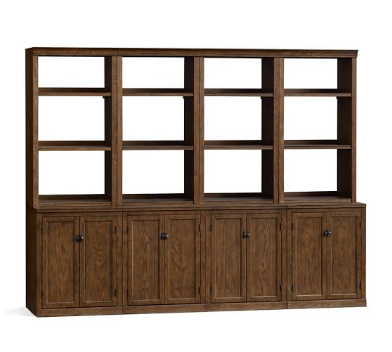 Logan Bookcase Wall Suite Pottery Barn