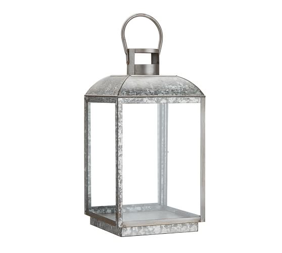 Michael Lantern Galvanized Pottery Barn
