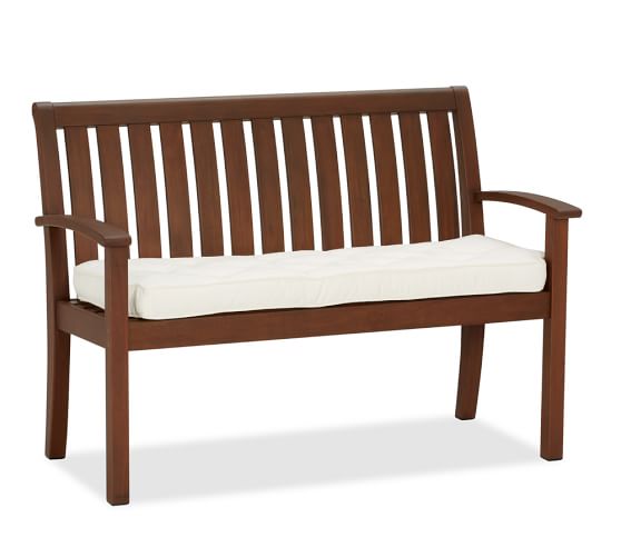 Chatham Porch Bench, Honey Pottery Barn
