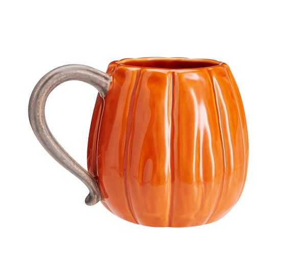 Pumpkin Mug, Set of 4 Pottery Barn