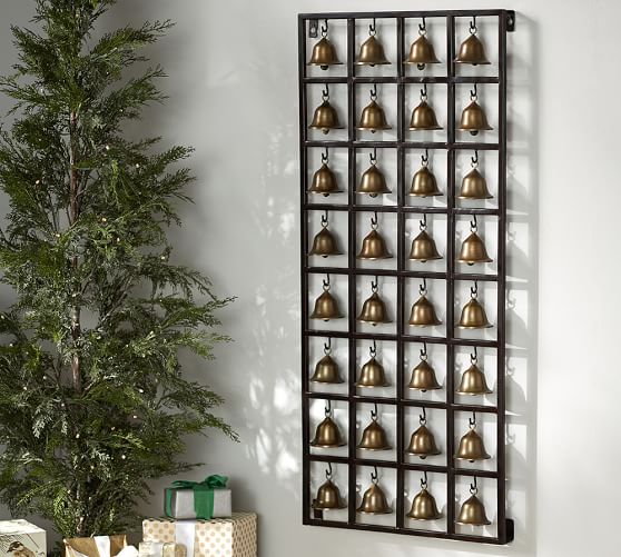 Brass Bells Panel Wall Art Pottery Barn