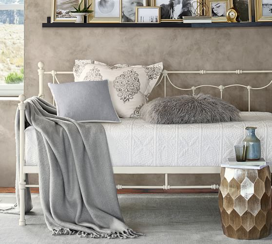 Hotel Bordered Rug Gray Pottery Barn