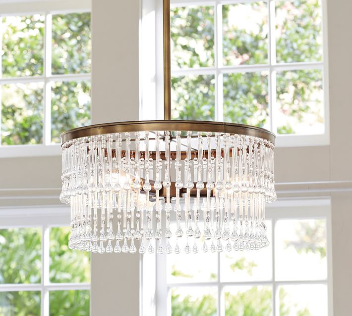 La Boheme Crystal Chandelier Pottery Barn