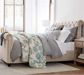 Chesterfield Storage Bed | Pottery Barn