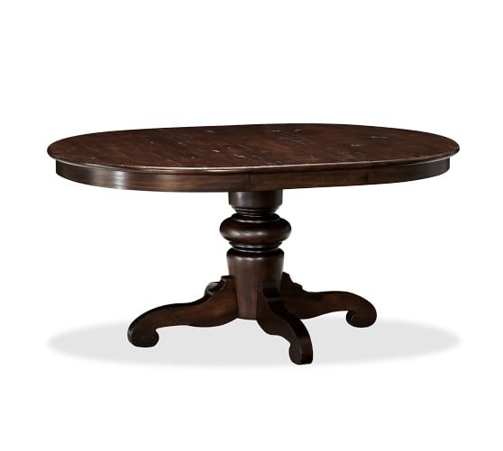Tivoli Extending Pedestal Dining Table Pottery Barn
