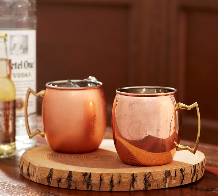 Copper Moscow Mule Mug Set Of 2 Pottery Barn