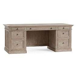 Home Office Desks Writing Craft Tables Pottery Barn Livingston Large Desk