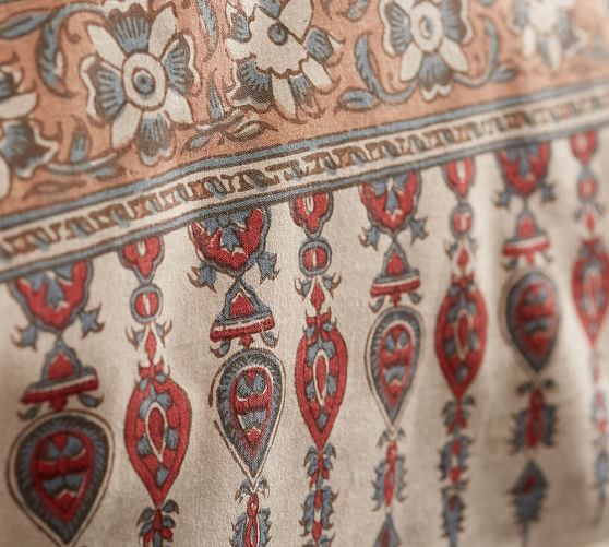 Selena Print Duvet Cover & Sham Pottery Barn