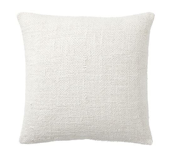 Faye Textured Linen Pillow Cover, 20
