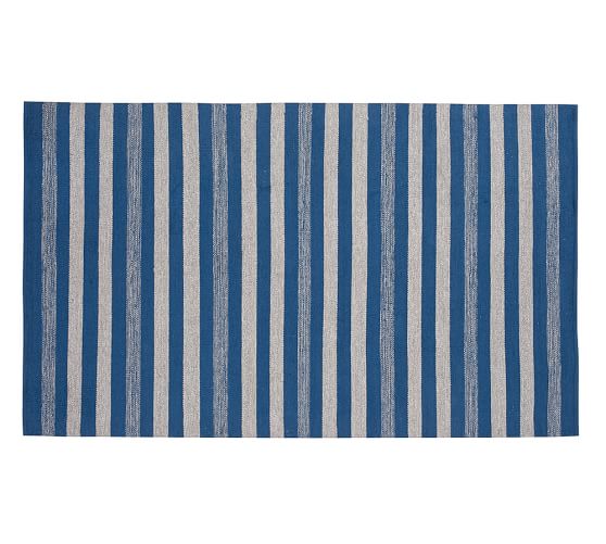Noah Synthetic Indoor/Outdoor Rug - Blue Multi | Pottery Barn Noah Synthetic Indoor/Outdoor Rug - Blue Multi | Pottery Barn