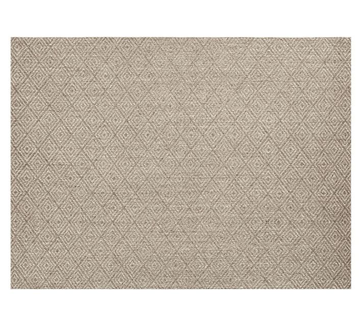 Kara Custom Sisal Rug Cardamom Pottery Barn