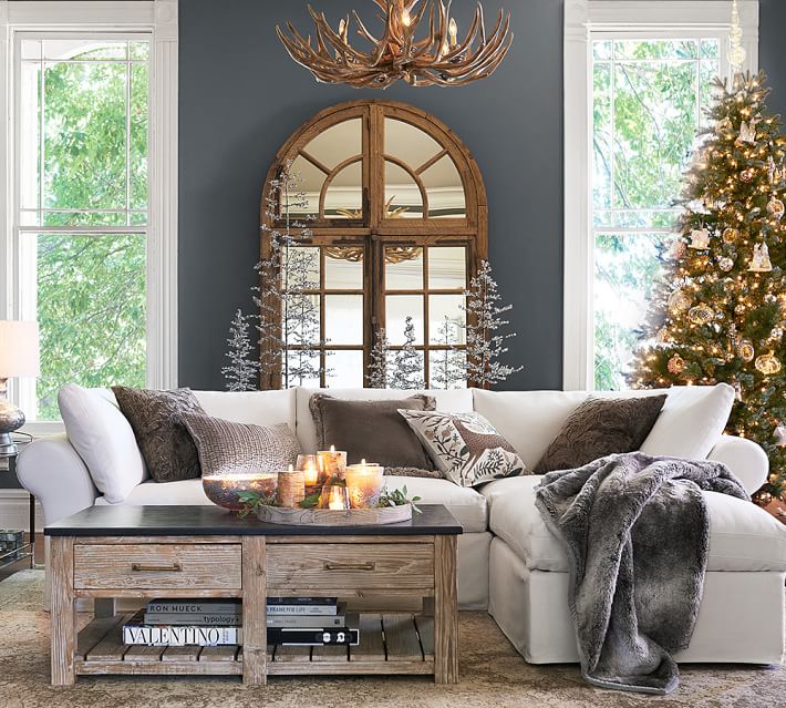 Faux Antler Chandelier Pottery Barn