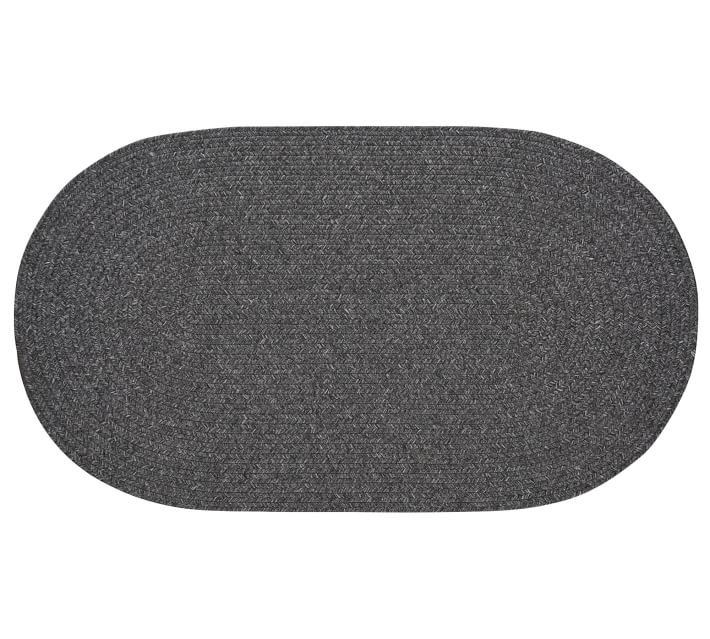 Capel Emerson Rug Heathered Metal Pottery Barn