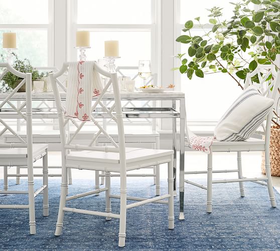 Kala Printed Rug Midnight Pottery Barn