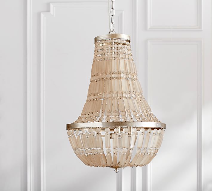 Savannah Antique Crystal Chandelier Pottery Barn