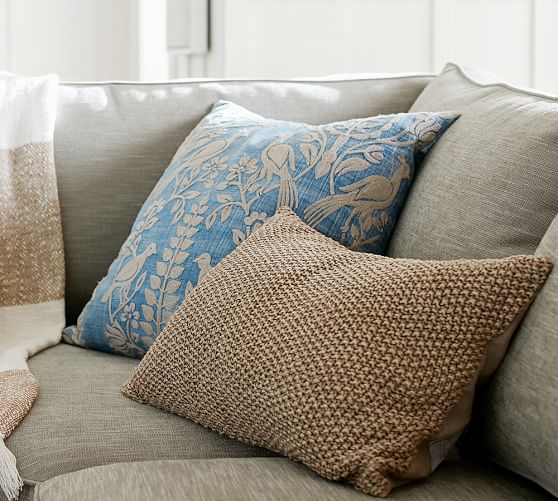 Robyn Embroidered Pillow Cover Pottery Barn