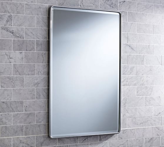 Vintage Medicine Cabinet, Chrome Finish