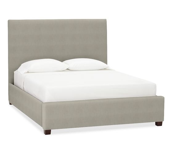 Raleigh Upholstered Square Queen Bed Raleigh Upholstered Square Queen Bed