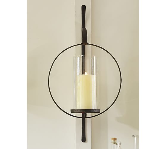 Artisanal WallMount Candleholder Pottery Barn