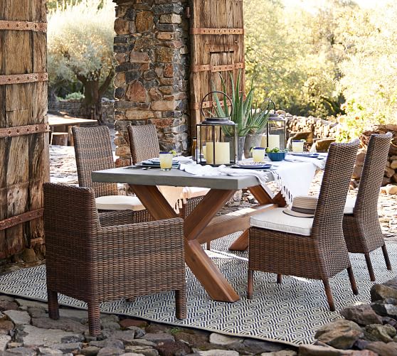 Oden Rug Blue Pottery Barn