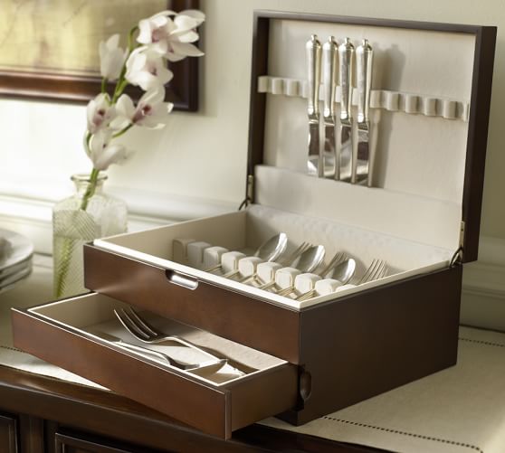 Flatware Storage Box Pottery Barn