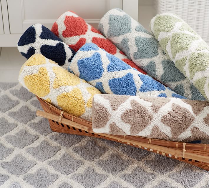 Marlo Bath Rug | Pottery Barn Marlo Bath Rug | Pottery Barn