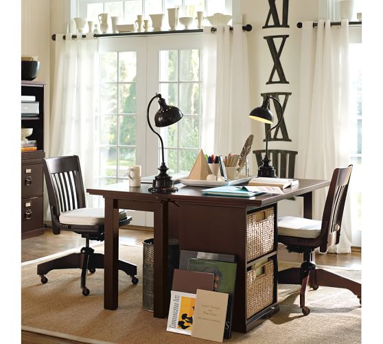 Bedford Small Desk Pottery Barn
