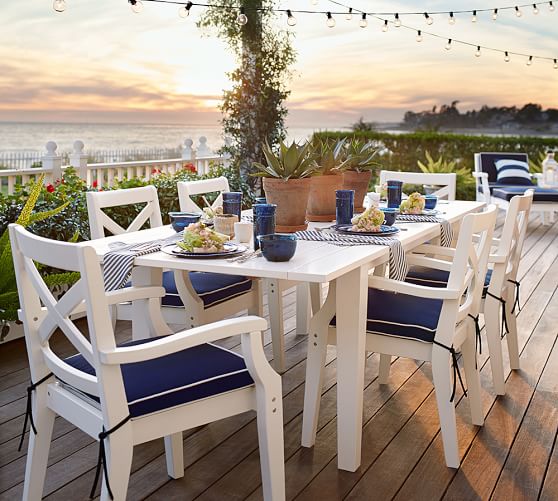 Hampstead Painted Rectangular Extending Dining Table Chair Set Hampstead Painted Rectangular Extending Dining Table Chair Set White