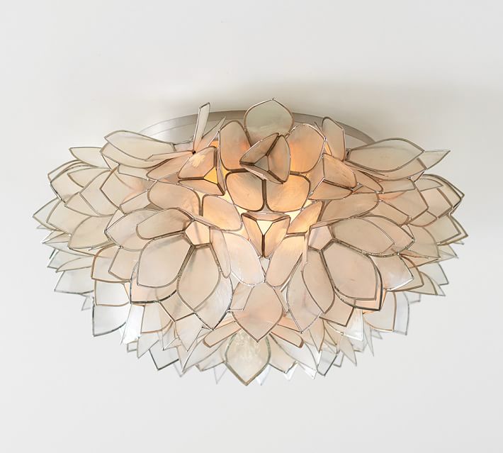 Capiz Flushmount Pottery Barn