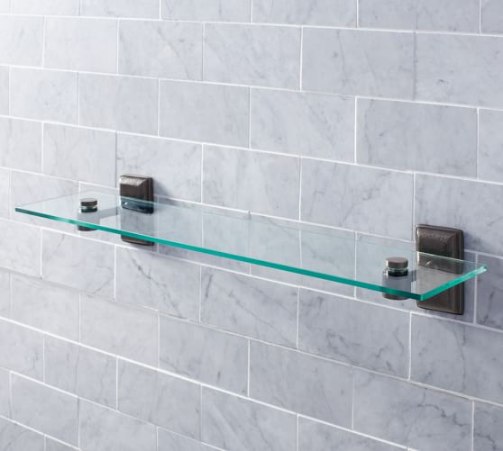 Ella Glass Shelf Pottery Barn