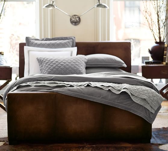 Casual Cotton Duvet Cover & Sham White Pottery Barn
