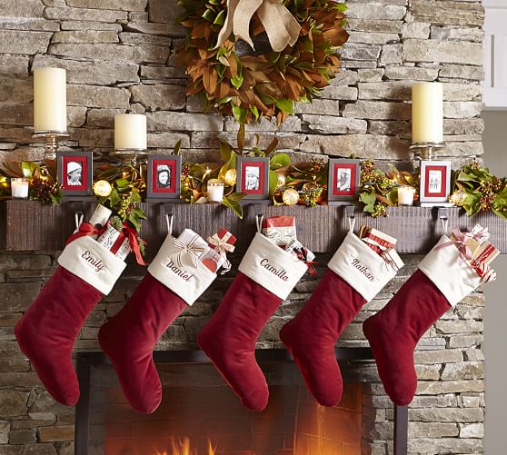 Engravable Frame Stocking Holder Pottery Barn