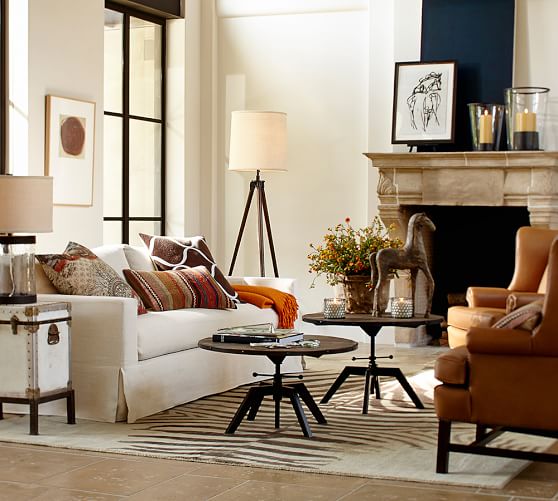 Gibson Statement Tripod Floor Lamp | Pottery Barn Gibson Statement Tripod Floor Lamp | Pottery Barn