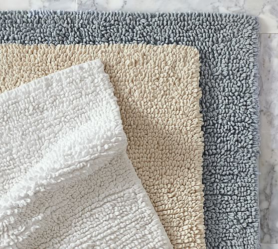 Cotton Twist Bath Rug Pottery Barn