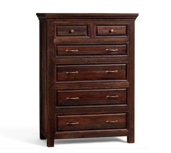 Bowry Reclaimed Wood Tall Dresser Pottery Barn