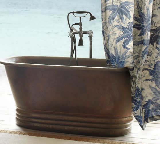 Hand Hammered Copper Bathtub Pottery Barn