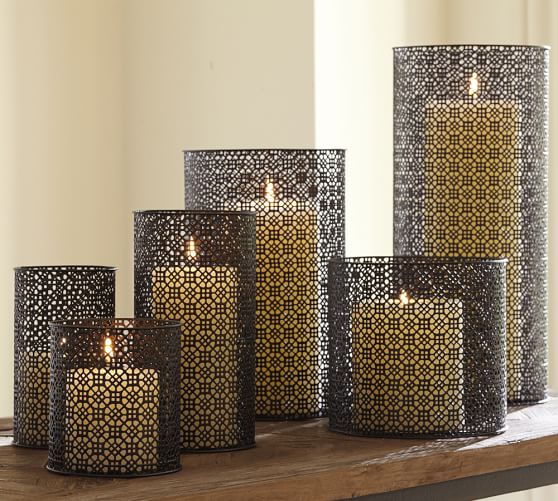 Moroccan Candle Sleeve Pottery Barn