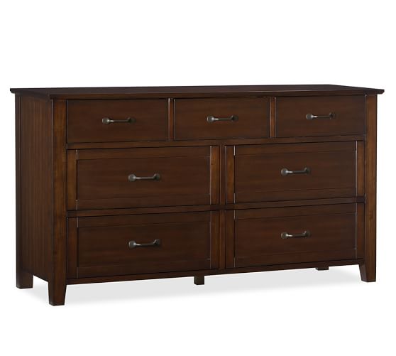 Stratton Storage Platform Bed with Drawers Bed & Dresser Set Pottery Barn