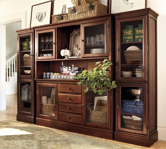 Tucker Wall Unit Pottery Barn