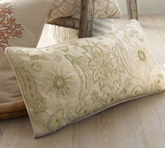 Melinda Suzani Embroidered Pillow Covers Pottery Barn