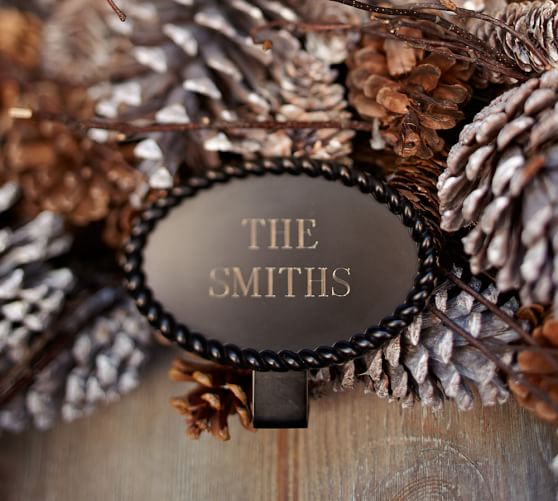 Rustic Rope Adjustable Door Wreath Hanger Pottery Barn