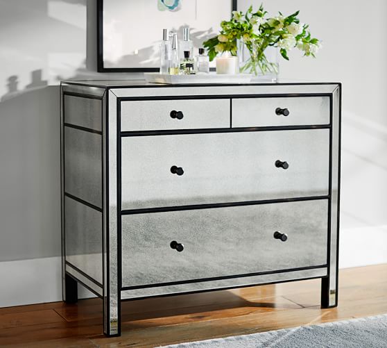 Marnie Mirrored Dresser Pottery Barn